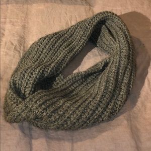 Coach wool/alpaca infinity knit scarf